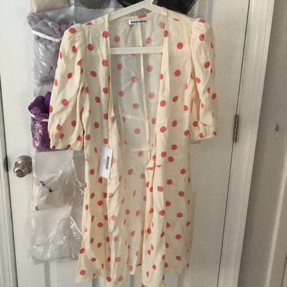 Reformation Olince Wrap Dress - Picture 4 of 6